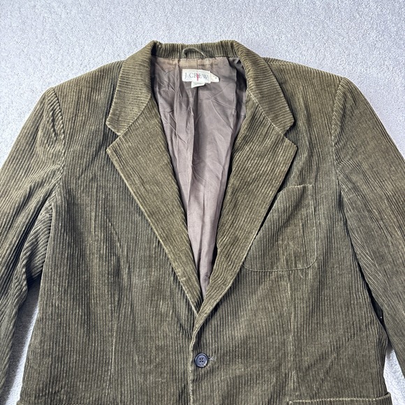 J Crew Oarsman Corduroy Blazer Men's Medium Brown Jacket Sport Coat Preppy - Picture 4 of 13